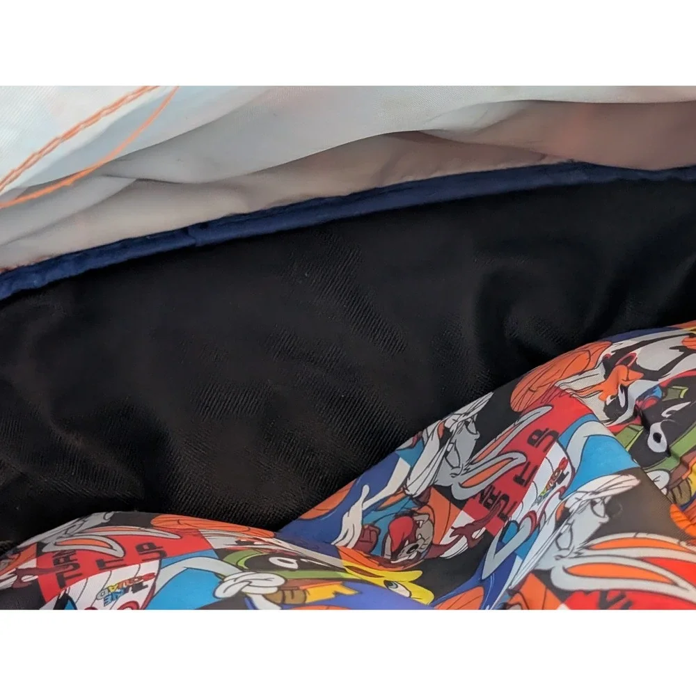 Looney Tunes Space Jam Tune Squad Backpack Bugs Bunny Daffy Duck Taz Blue Orange